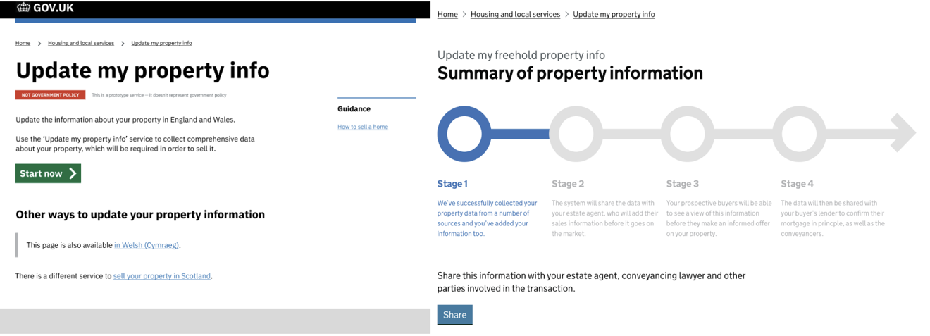 Prototype Developed My MHCLG And Tpximpact To Achieve Better Outcomes For Buyers And Sellers