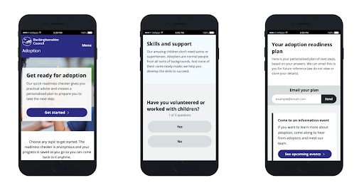 Adoption Ready Mobile View