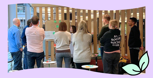 Workshop session with DWP’s User Centred Design Practice - March 2023