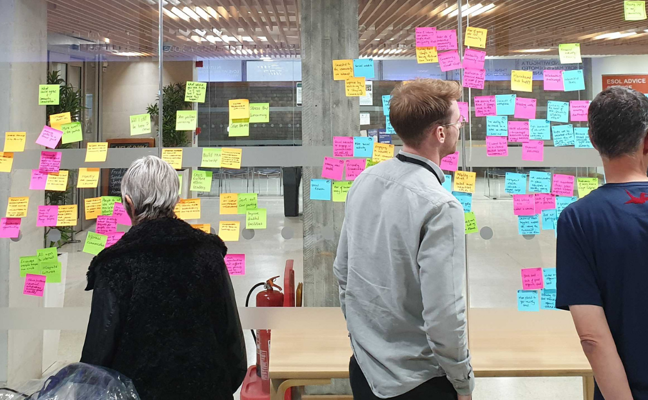 Naming services in complex situations