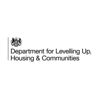 Department for Levelling up Housing and Communities logo