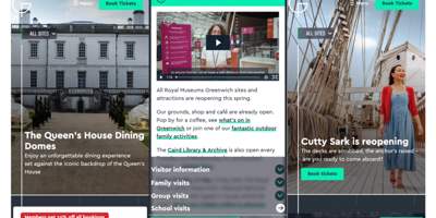 Royal Museums Greenwich In Page Mobile Views