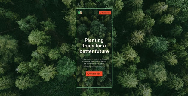 Planting trees app donate now
