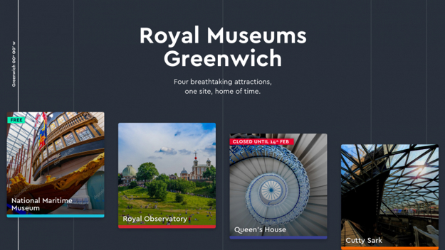 Royal Museums Greenwich Homepage