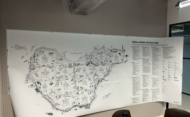 Beyond a blueprint: Visualising whole service areas